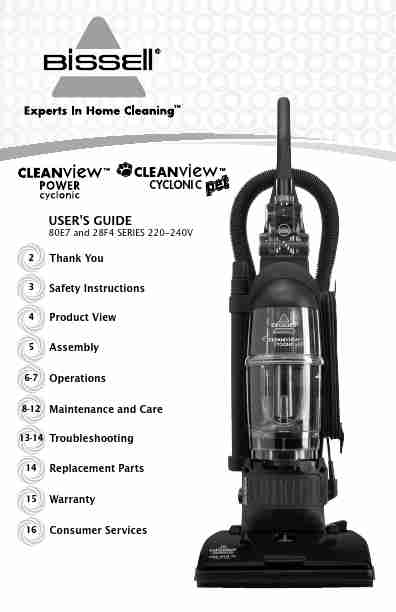 Bissell Carpet Cleaner 28F4-page_pdf